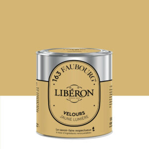 Peinture jaune lumière multisupport 163 faubourg LIBÉRON velours 0.5 l