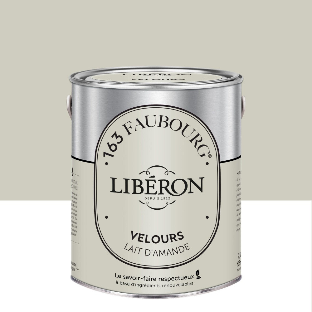 Peinture lait d'amande multisupport 163 faubourg LIBÉRON velours 2.5 l