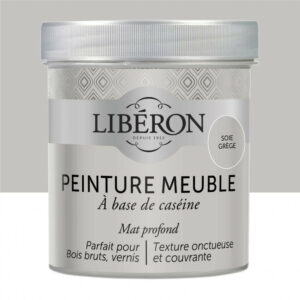 Peinture meuble et boiserie Caséine LIBERON soie grège mat 0.5 l