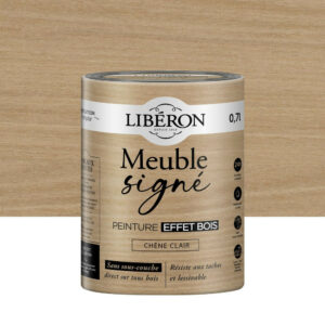 Peinture meuble et boiserie Meuble signé LIBÉRON chêne clair  0.7L