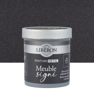 Peinture meuble et boiserie Meuble signé LIBÉRON new black poudré métallisé 0.5L