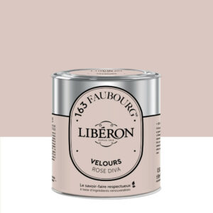 Peinture rose diva multisupport 163 faubourg LIBÉRON velours 0.5 l