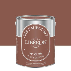 Peinture rouge de terre multisupport 163 faubourg LIBÉRON velours 2.5 l