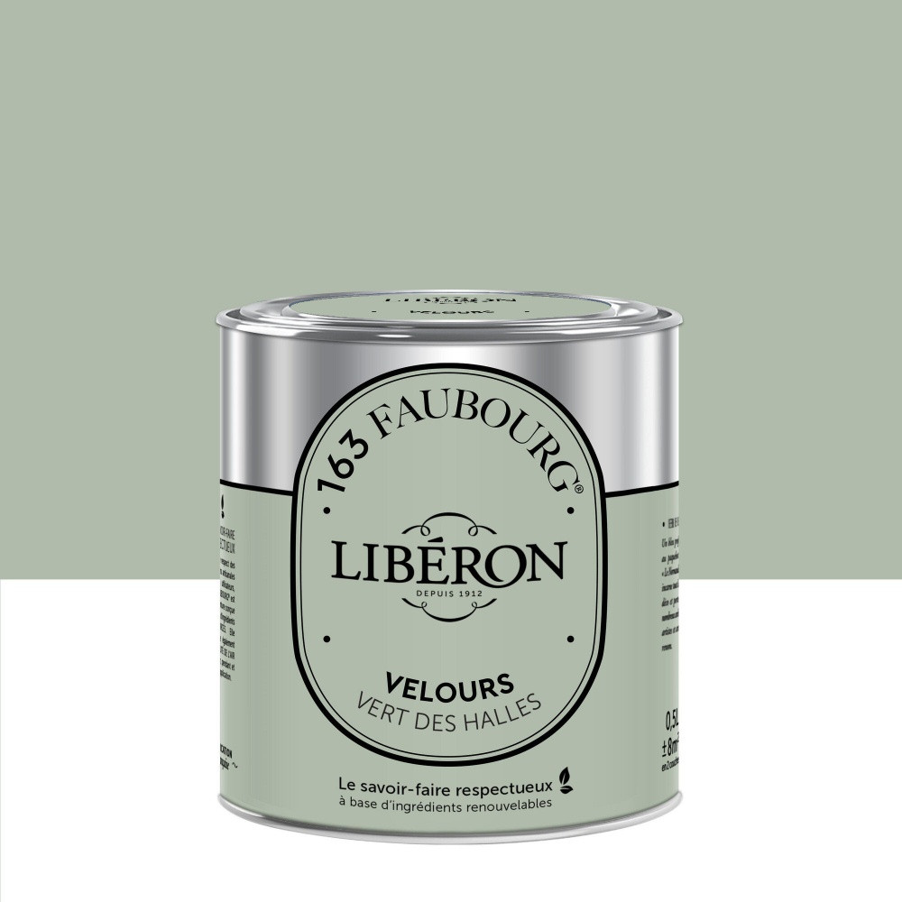 Peinture vert des halles multisupport 163 faubourg LIBÉRON velours 0.5 l