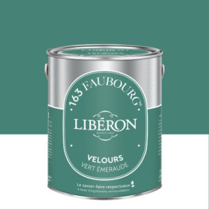 Peinture vert emeraude multisupport 163 faubourg LIBÉRON velours 2.5 l