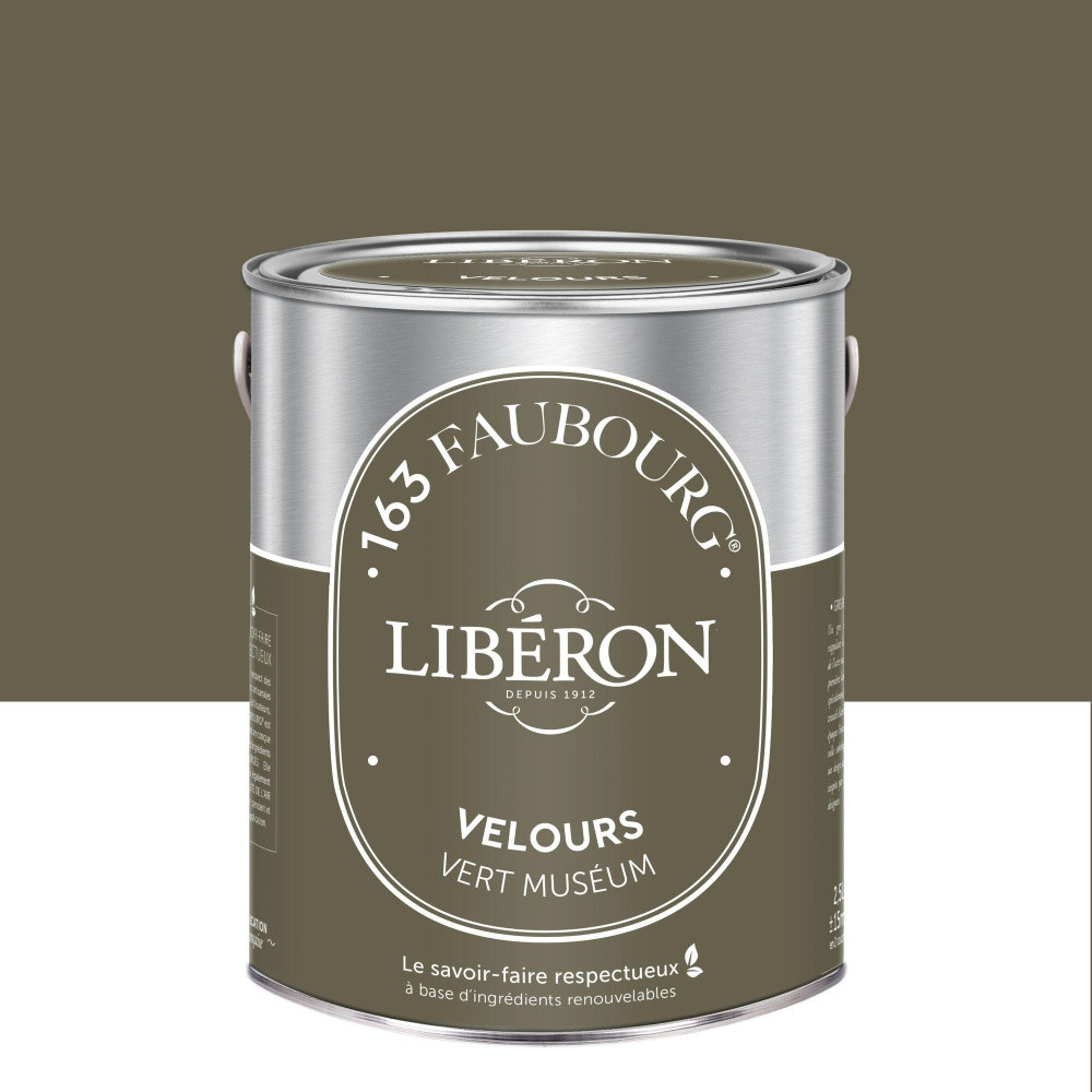 Peinture vert museum multisupport 163 faubourg LIBÉRON velours 2.5 l