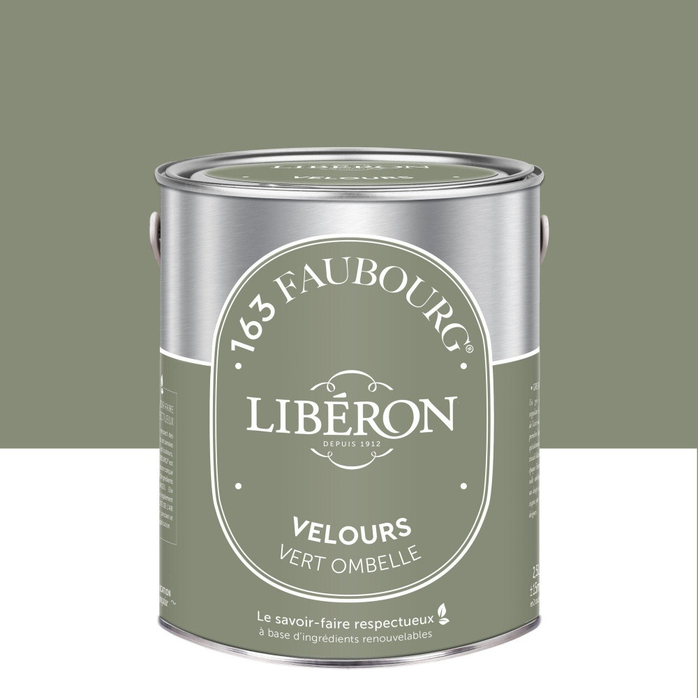 Peinture vert ombelle multisupport 163 faubourg LIBÉRON velours 2.5 l