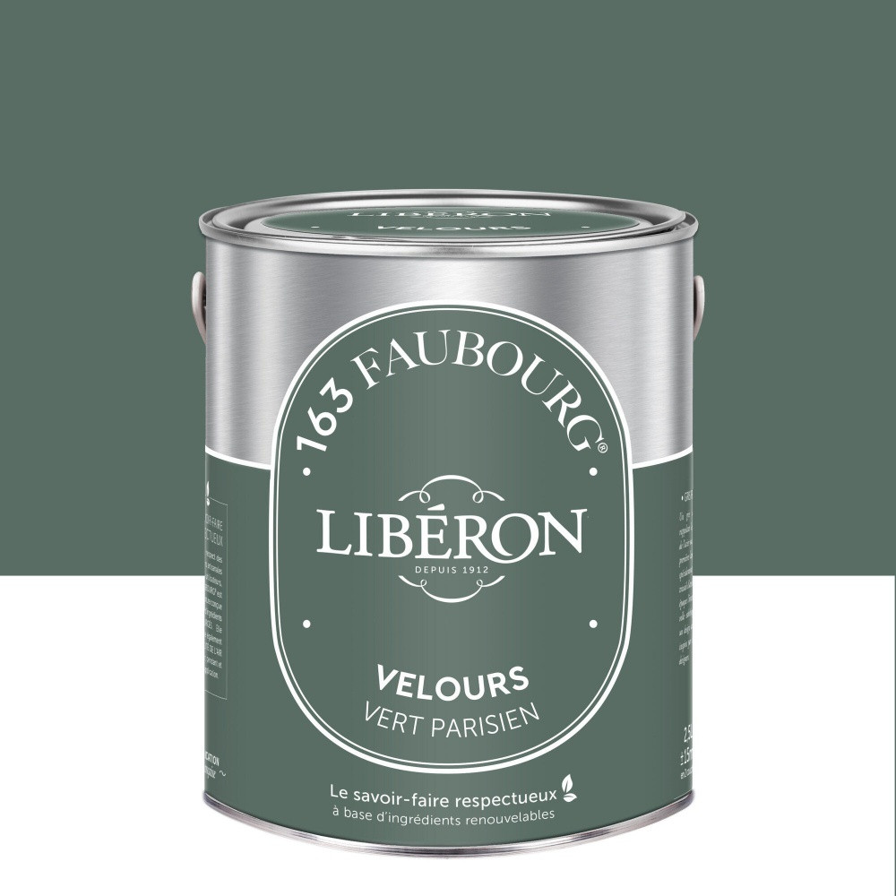 Peinture vert parisien multisupport 163 faubourg LIBÉRON velours 2.5 l
