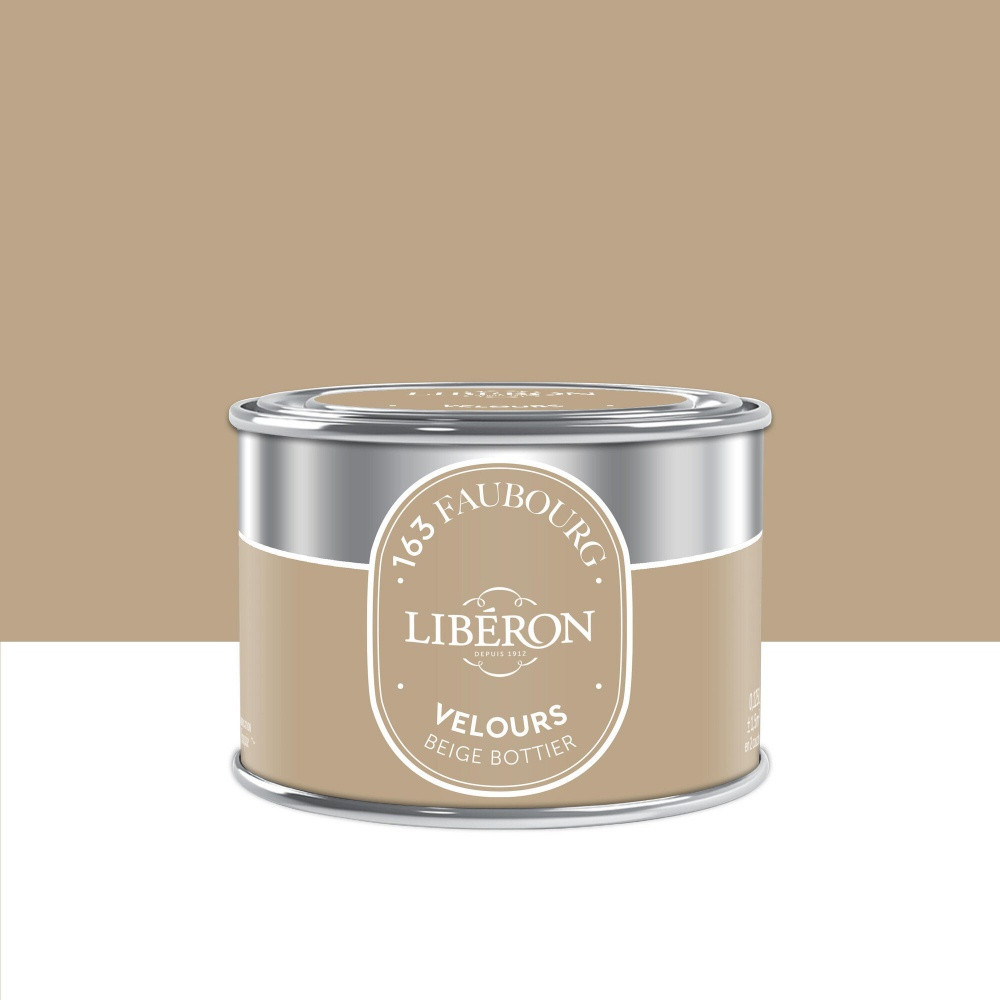 Testeur peinture beige bottier velours 163 faubourg LIBÉRON 125 ml