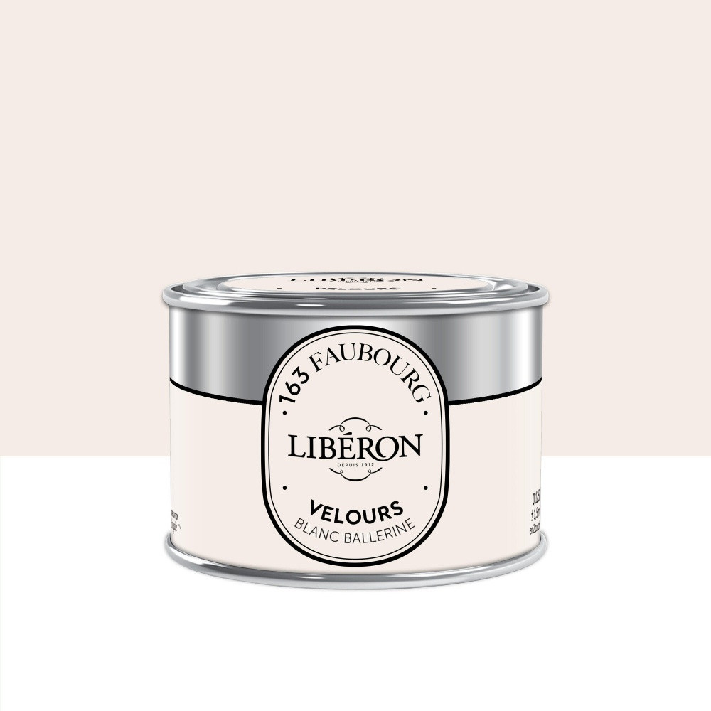 Testeur peinture blanc ballerine velours 163 faubourg LIBÉRON 125 ml