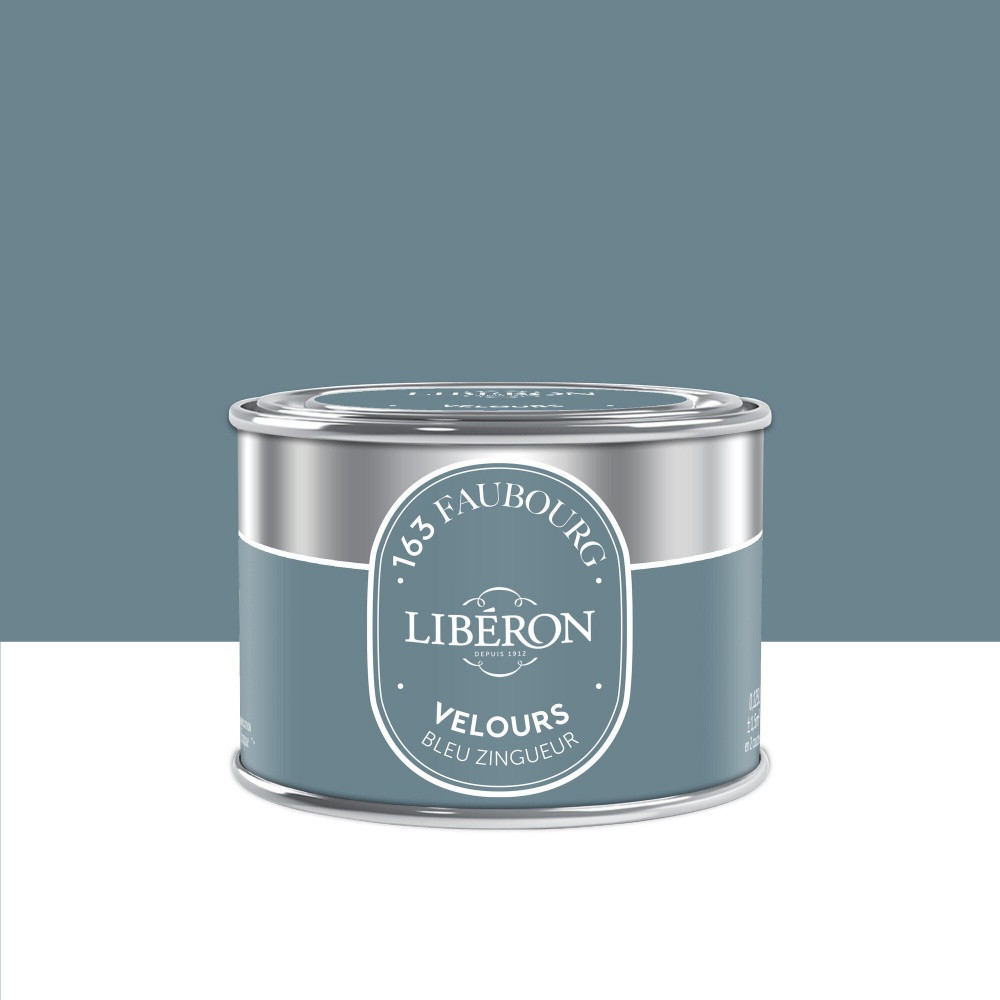 Testeur peinture gris zingue velours 163 faubourg LIBÉRON 125 ml