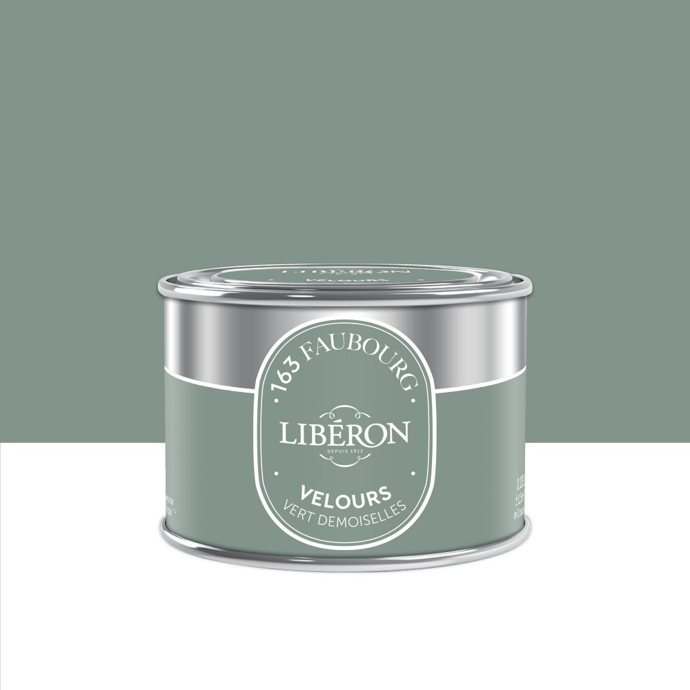 Testeur peinture vert demoiselles velours 163 faubourg LIBÉRON 125 ml