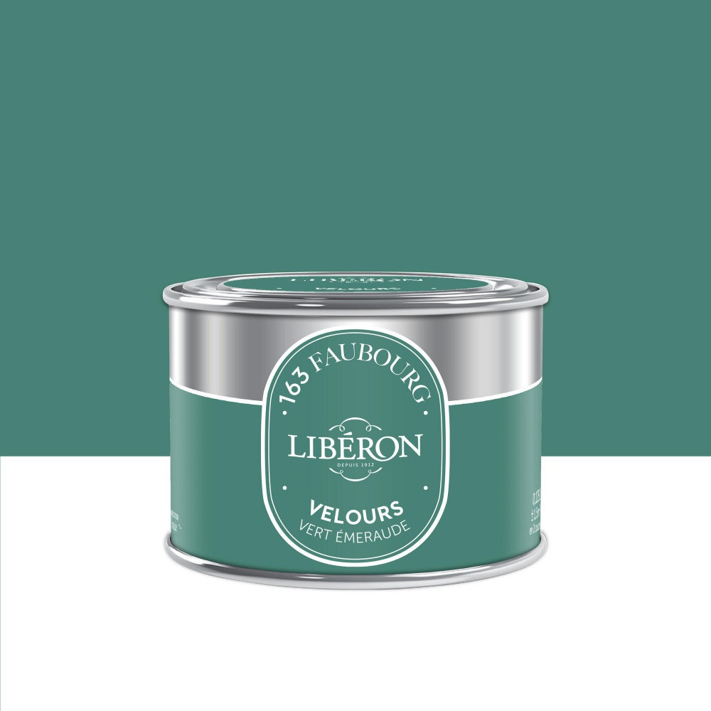 Testeur peinture vert emeraude velours 163 faubourg LIBÉRON 125 ml