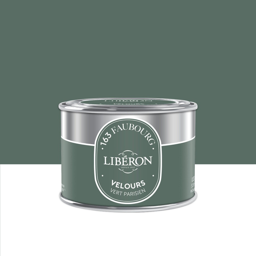 Testeur peinture vert parisien velours 163 faubourg LIBÉRON 125 ml