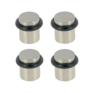 4 mini butées à visser diam 20 hauteur 25 nickel