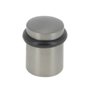Butée de porte à fixer au sol CHRISLIGNE alu anthracite, L.3.4 x H.4 x l.3.4 cm