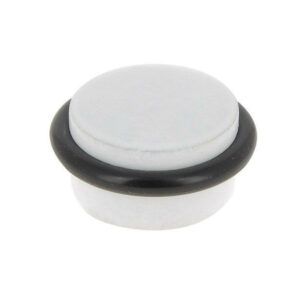 Butée de porte à fixer au sol CHRISLIGNE bois blanc, L.4.1 x H.2.3 x l.4.1 cm