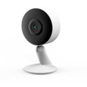 Caméra intérieure orientable connectée wifi, filaire