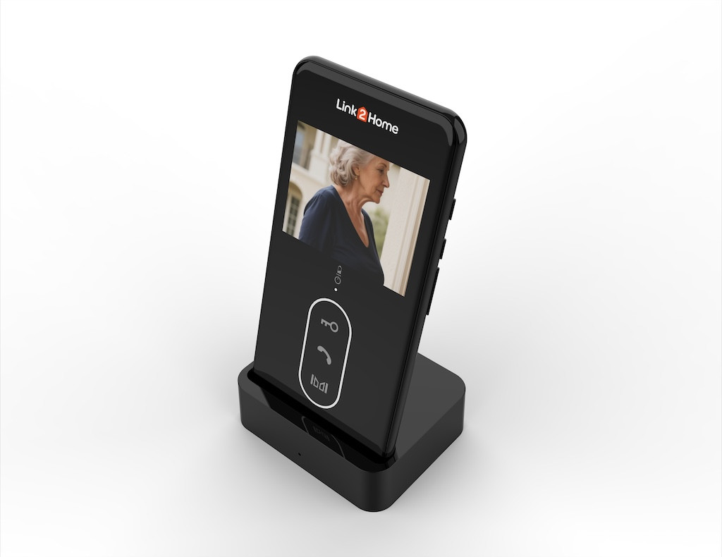 Portier vidéo sans fil nomade - écran LCD 3 pouces et vision nocturne