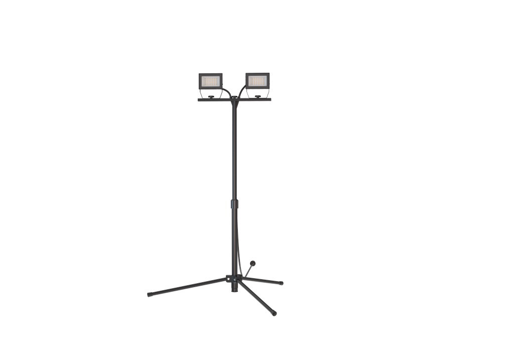 Projecteur LED double sur trépied 2 x 3300 lm - puissance 2 x 30 W