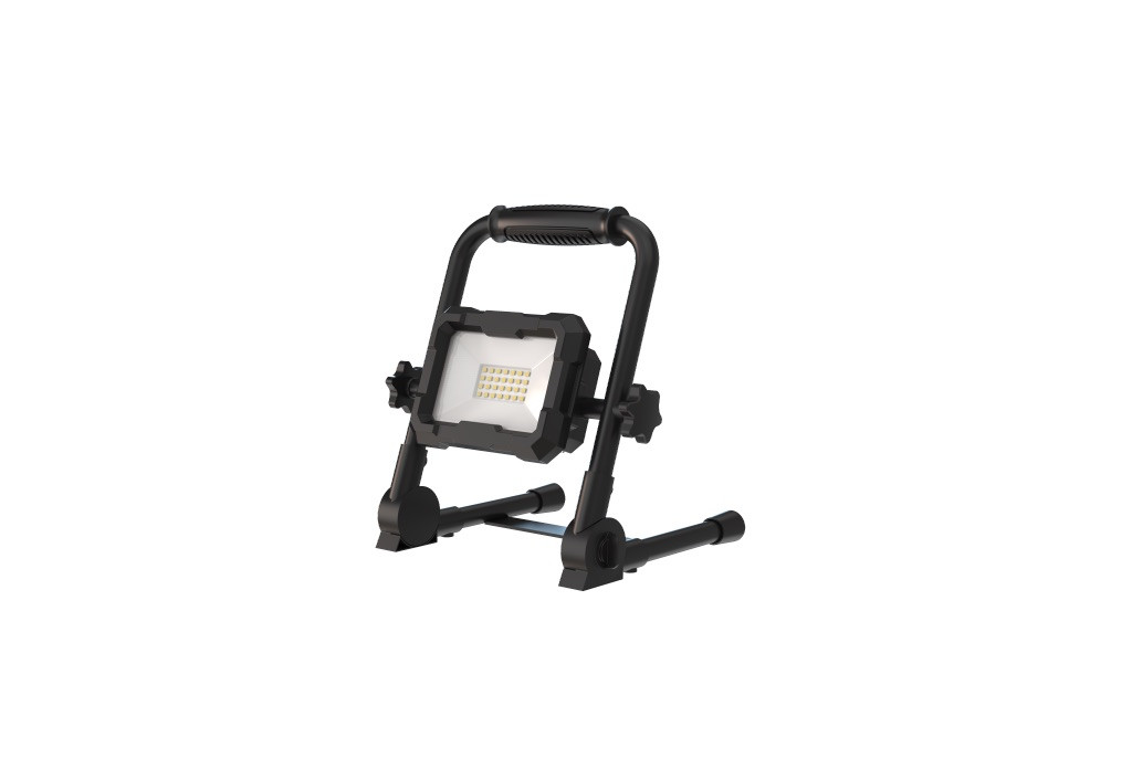 Projecteur LED rechargeable 4500 lm 50 W - batterie 11000 mAh avec recharge USB-C