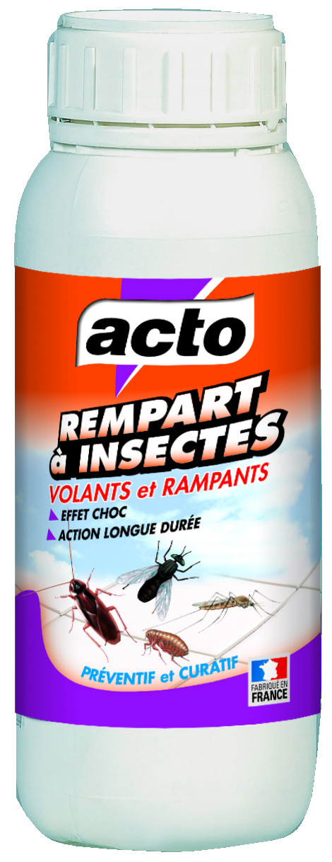 Liquide concentré rempart à insectes 500 ml ACTO INSECTICIDES CONC3