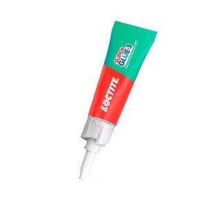Colle de reparation loctite superglue-3 gel repositionable tube 3g x2
