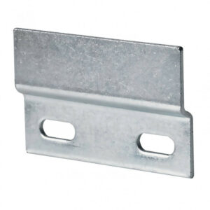 Lot de 10 profils pour suspension de meuble acier zingué HETTICH, l.45 mm