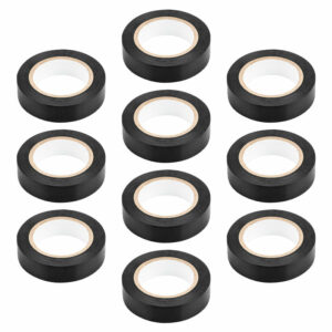 Lot de 10 Rubans électricien noir NEO TOOLS 01-526 15 mm x 0.13 mm x 10m