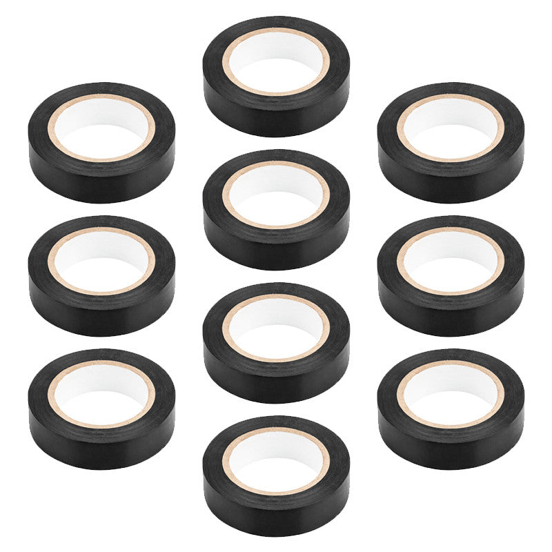 Lot de 10 Rubans électricien noir NEO TOOLS 01-526 15 mm x 0.13 mm x 10m