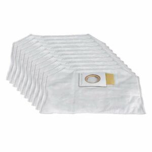 Lot de 10 sacs à poussière MAKITA 197903-8 en papier filtrant pour aspirateur DVC260