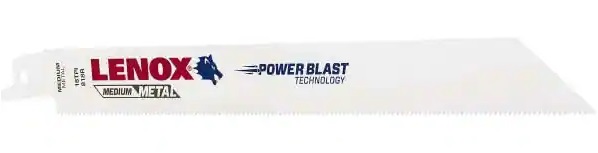 Lot de 25 lames de scie sabre Powerblast LENOX 20487B1818R