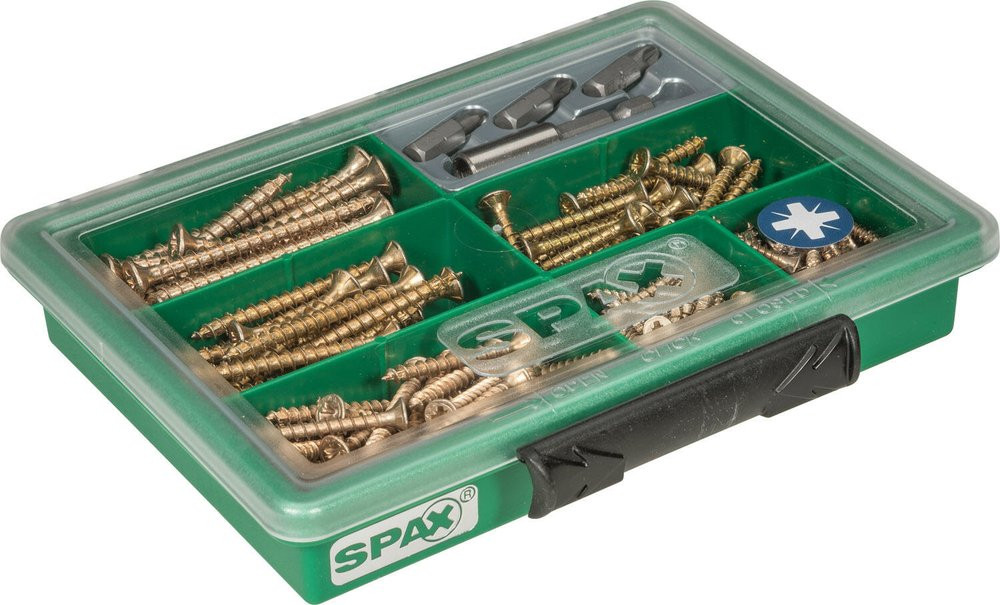 Lot De 274 Vis Acier Tête Fraisée Pozidriv Spax