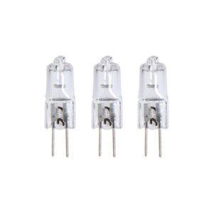 Lot de 3 ampoules halogène, capsule G4, 375lm, blanc chaud, dimmables, XANLITE