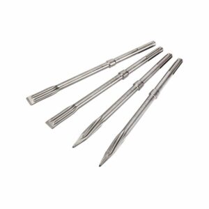 Lot de 4 Burins auto affûtant BOSCH PRO SDS-Max Rtech 2607017368