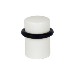 Lot de 4 butées de porte à coller bois ALPERTEC blanc