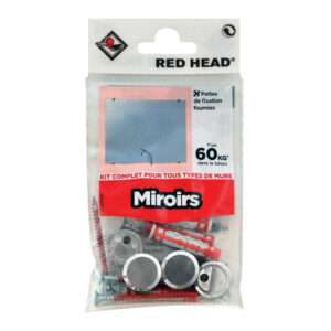 Lot de 4 mx gamme couleur RED HEAD, 6 x L.37 mm