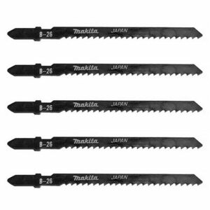 Lot de 5 lames de scie sauteuse MAKITA A-85771 pour bois et métal