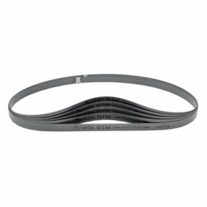 Lot de 5 Lames MAKITA B-40543 pour scie à ruban épaisseur matériau 3 à 6 mm