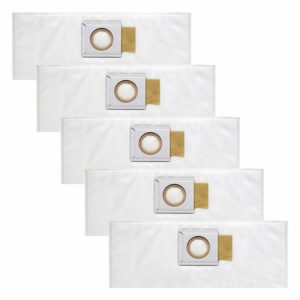 Lot de 5 sacs à poussière en papier filtrant pour aspirateur MAKITA VC1310L, VC2510L, VC2211M , DVC860LZ et DVC863LZ