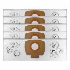 Lot de 5 sacs en tissu pour aspirateurs MAKITA P-72899