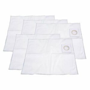 Lot de 5 sacs tissu avec fermeture pour aspirateurs MAKITA VC3210 et VC3211