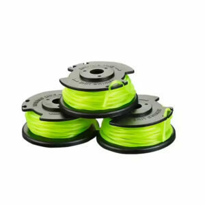 Lot 3 bobines RYOBI RAC143 simple fil torsadé Ø2mm pour coupe-bordures sur batterie