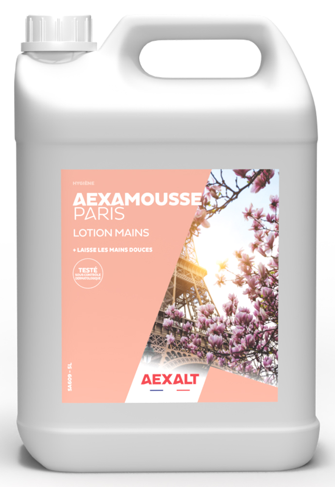 Lotion mains Aexamousse Paris bidon de 5 L AEXALT SA609