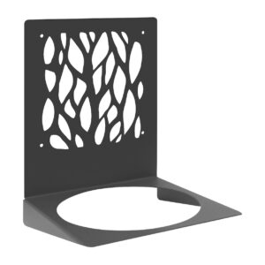 Applique végétale - modèle Végétal - pour pot Ø15 cm - anthracite