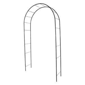 Arche "Basics" tube rond 16 mm noir 130x40x250 cm - Acier époxy