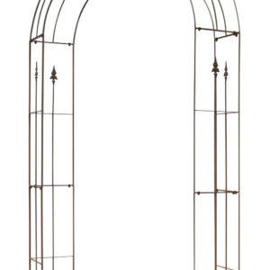 Arche Fleur de lys-  130x240x40 cm - rouille