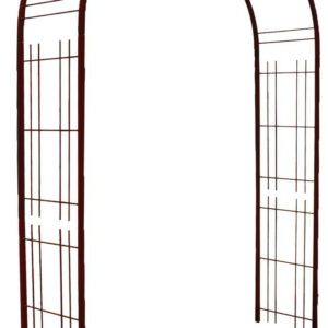 Arche premium tube CAR25 treillage fer vieilli - 195x50x250 cm - Acier époxy