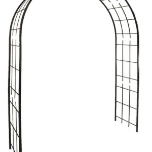 Arche tube CAR20 treillage fer vieilli - 180x50x250 cm - Acier époxy