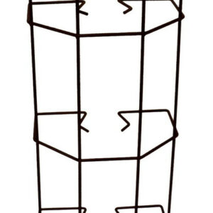 Cache gouttière clipsable fer vieilli - 25x90 cm - Acier époxy